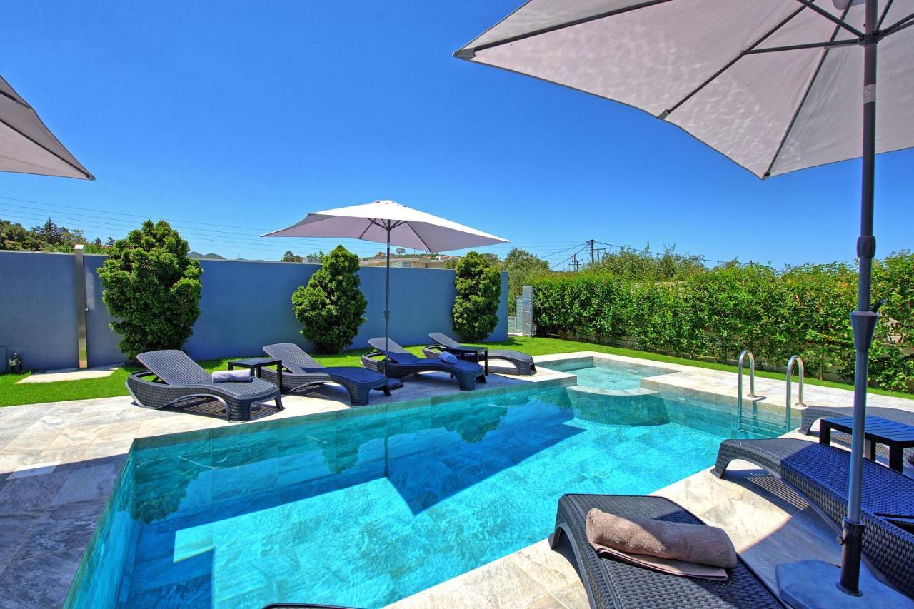 Agia Marina Villa Zaneti By Posarellivillas מראה חיצוני תמונה