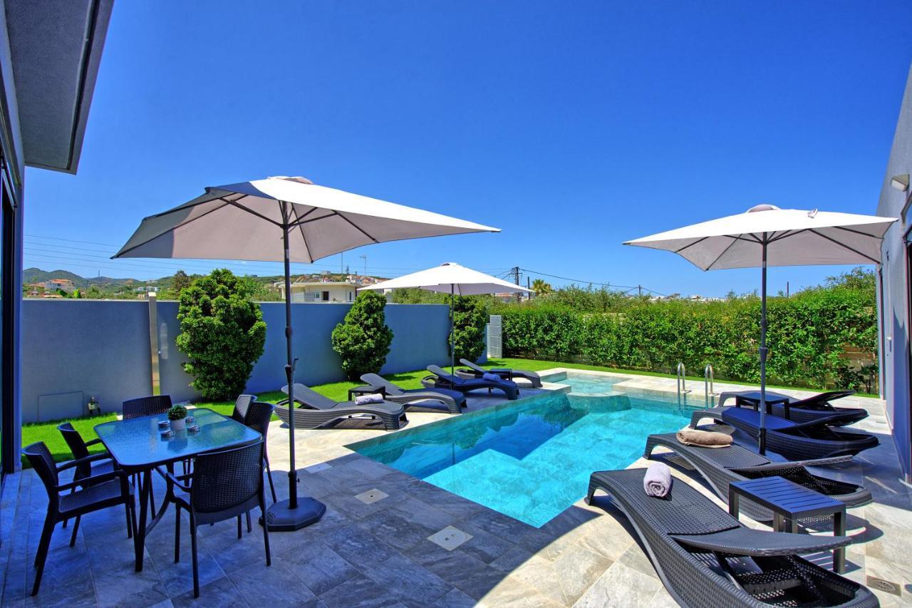 Agia Marina Villa Zaneti By Posarellivillas מראה חיצוני תמונה